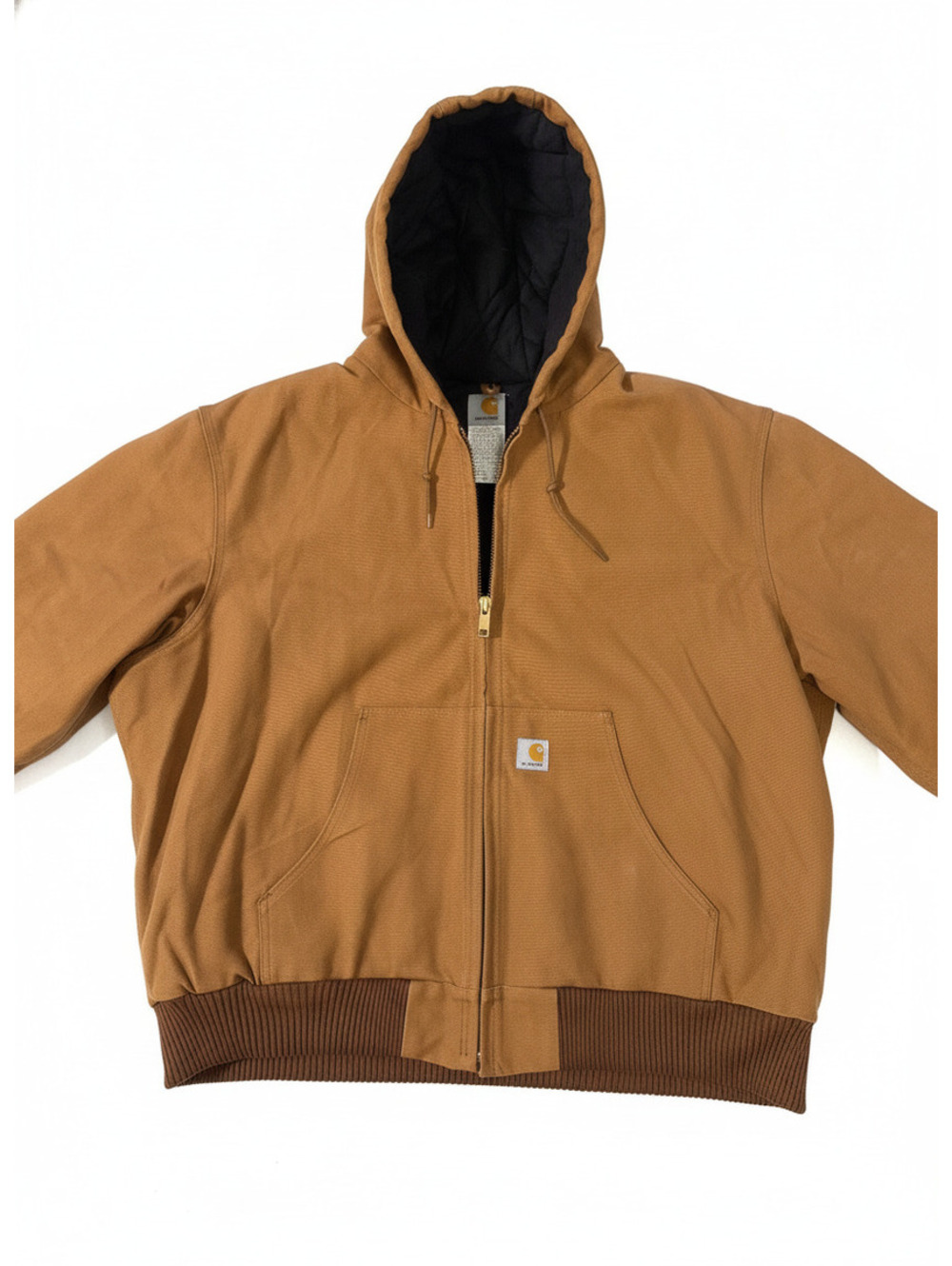 Carhartt J140 Loose Fit Firm Duck Flannel-Lined Active Jacket 2XL
